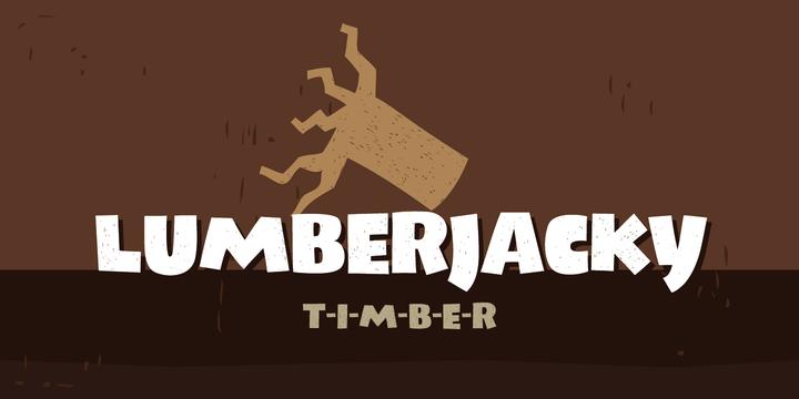 Lumberjacky Font