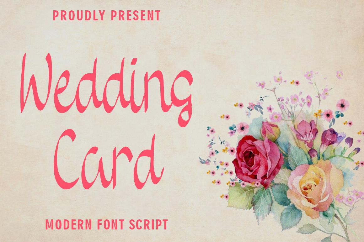 Wedding Card Font
