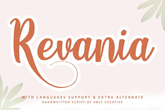 Revania Font