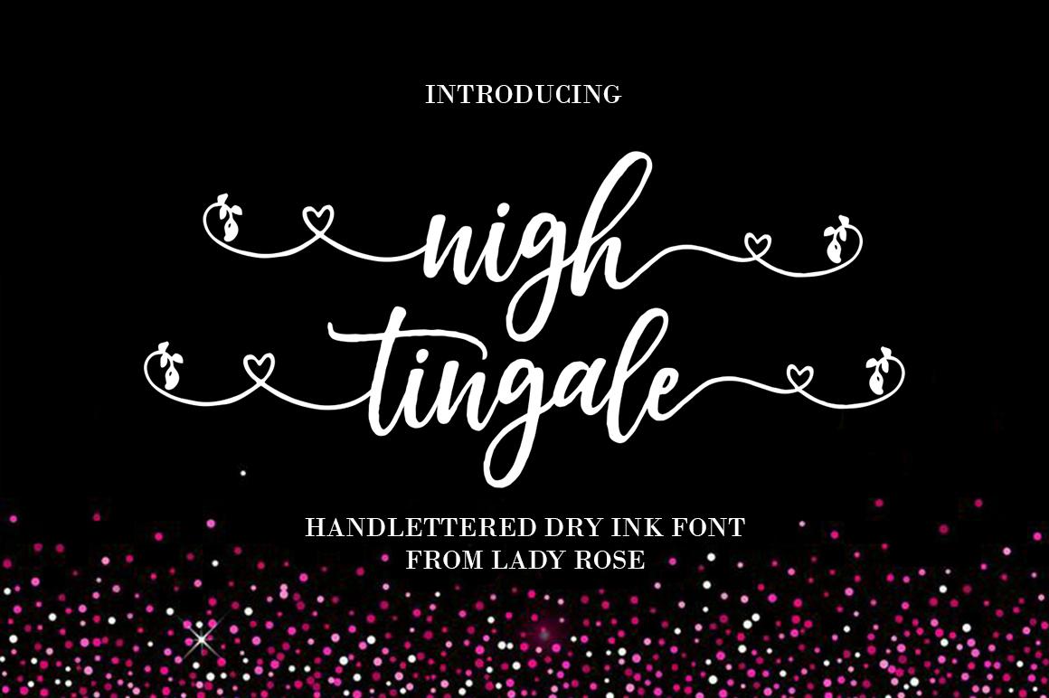 Nigh Tingale Font