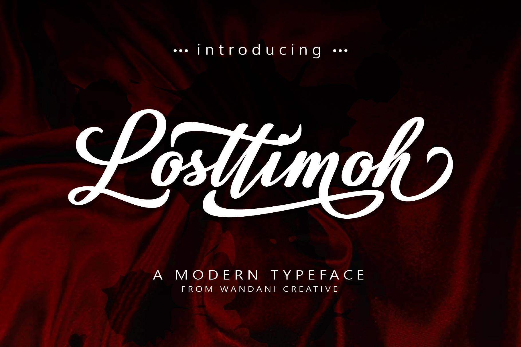 Losttimoh Font