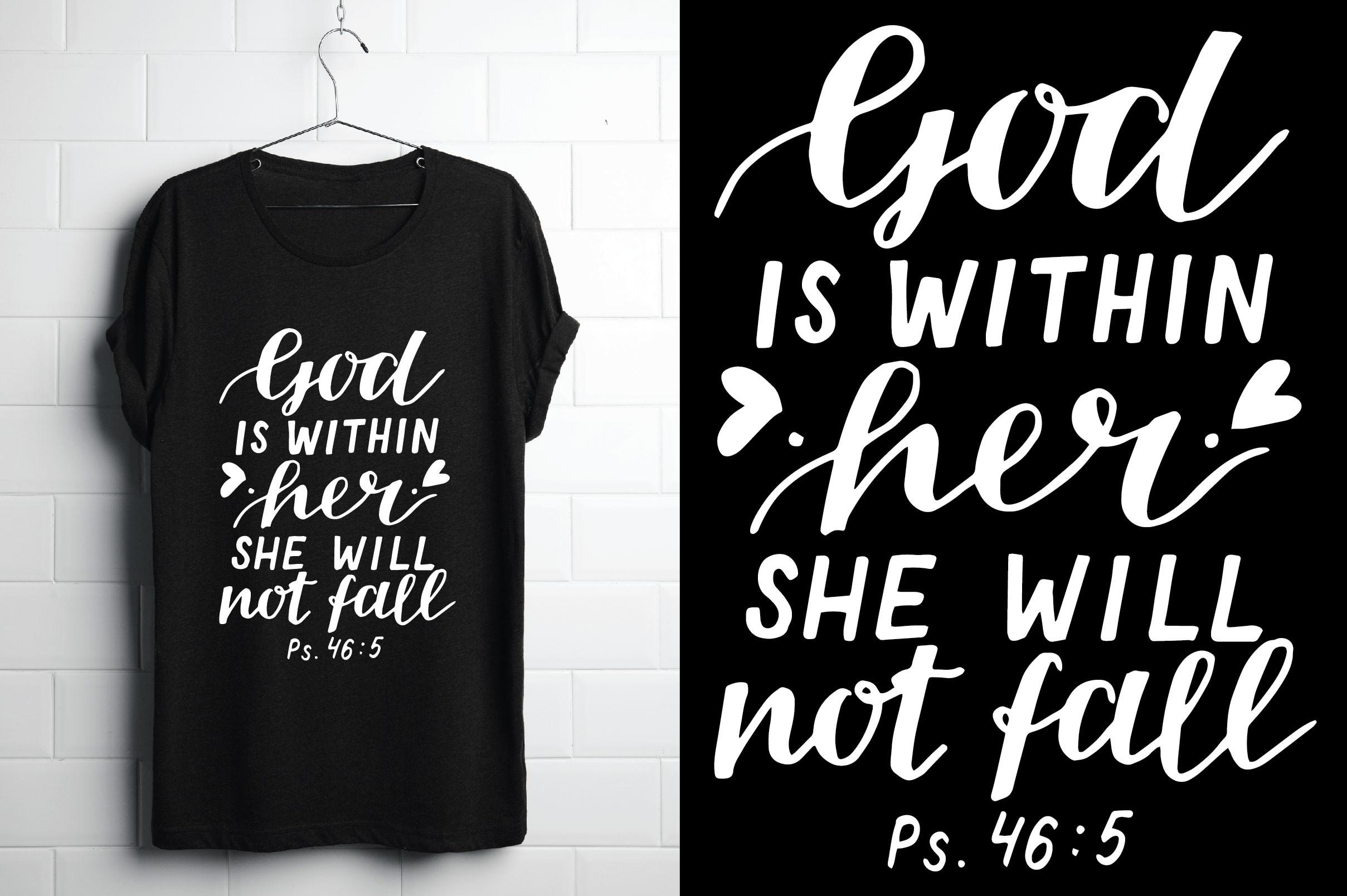 God is Within She Will Not Face Ps 46:5