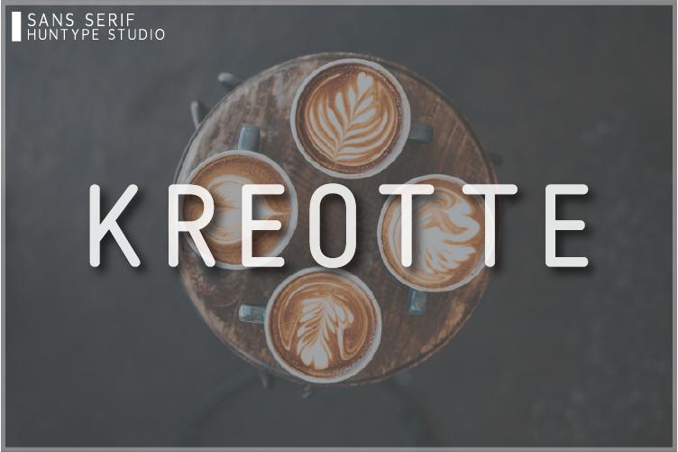 Kreotte Font