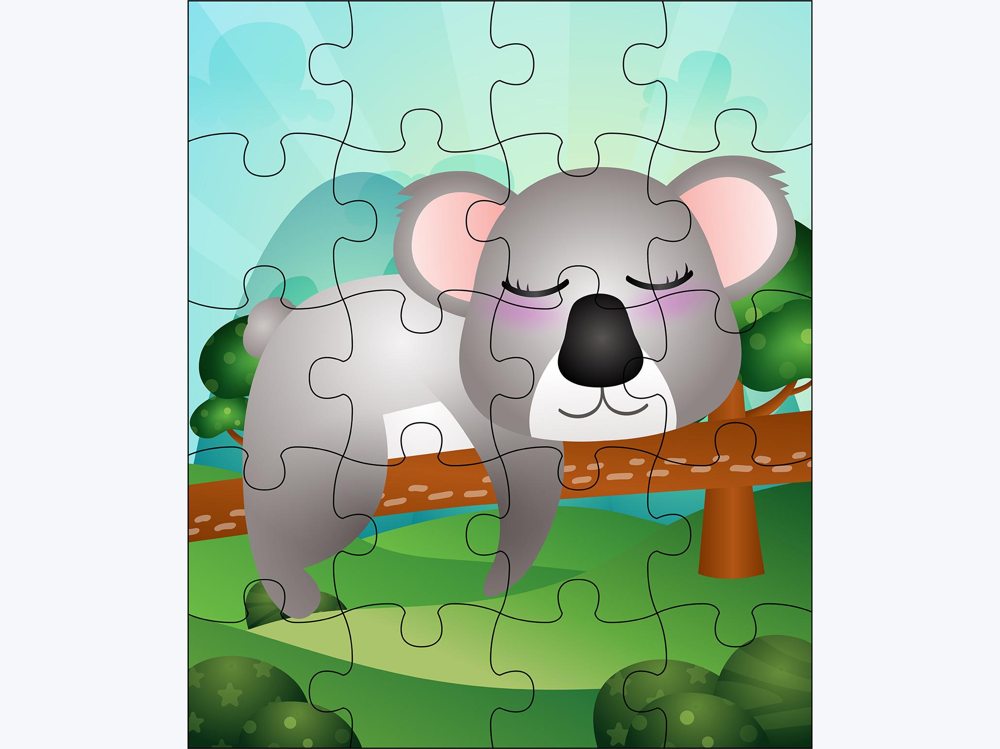 A Koala Puzzle - Teaching Material
