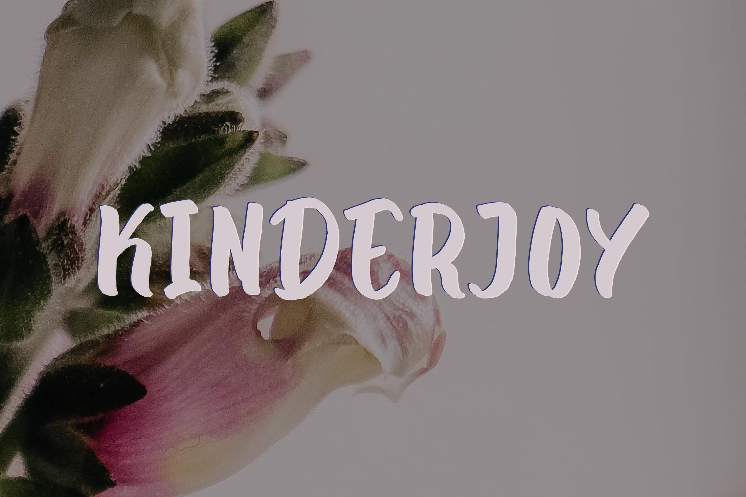 Kinderjoy Font