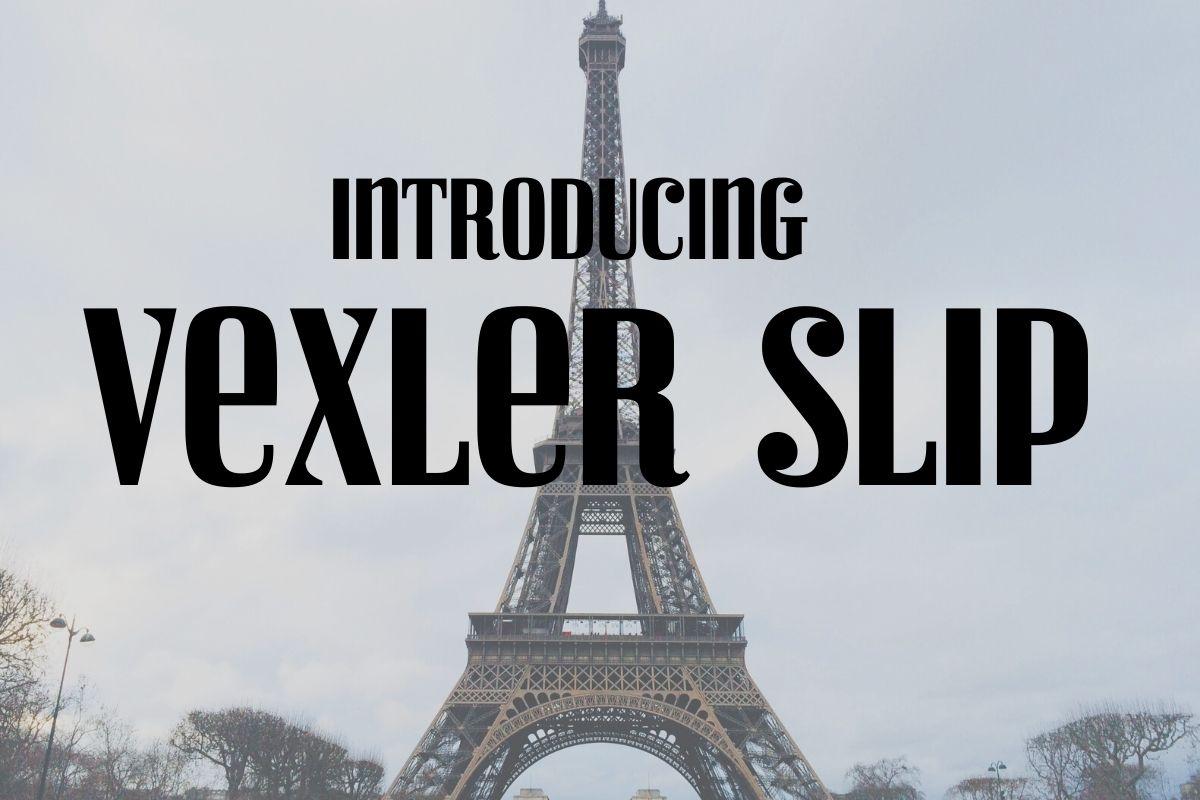 Vexler Slip Font