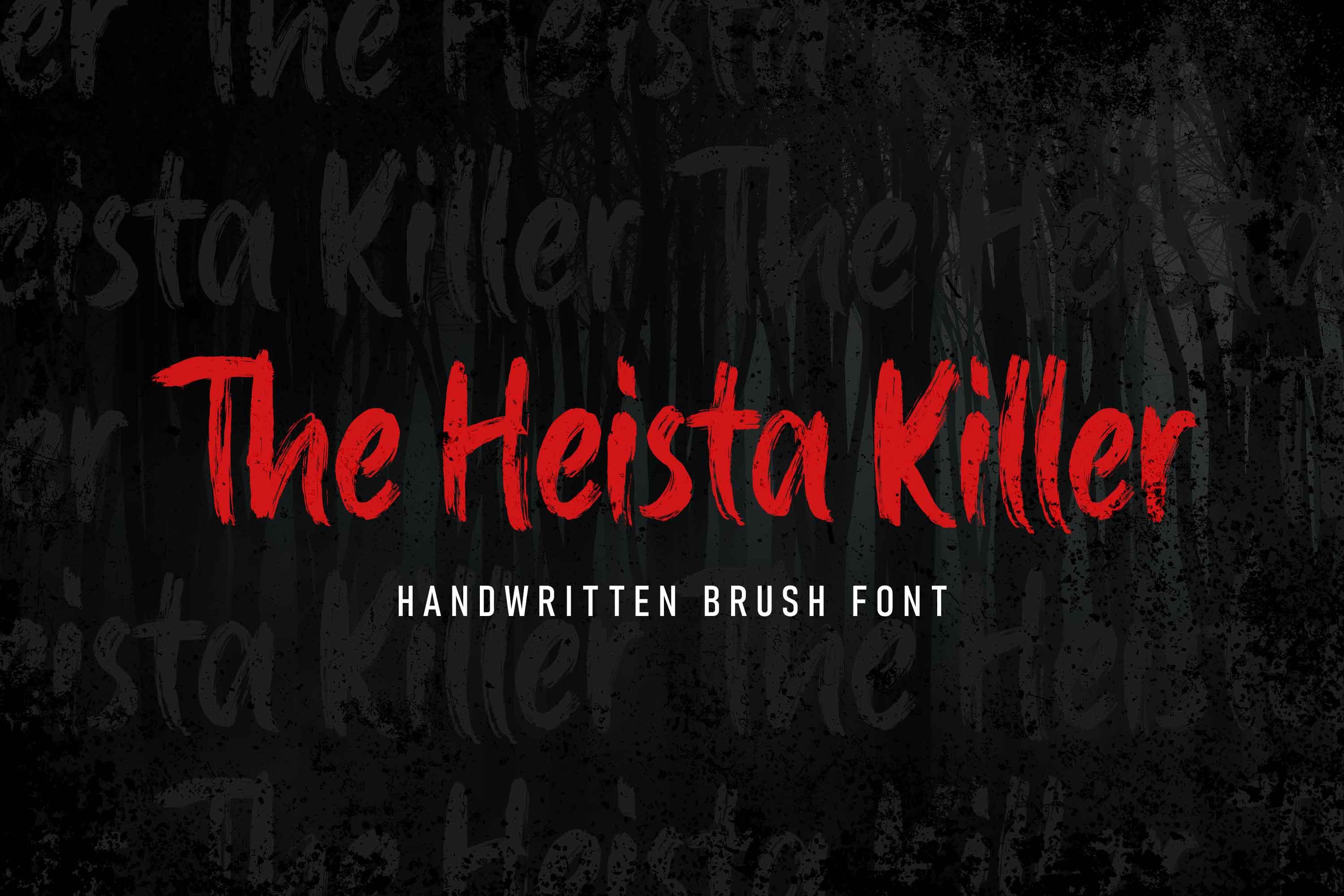 The Heista Killer Font