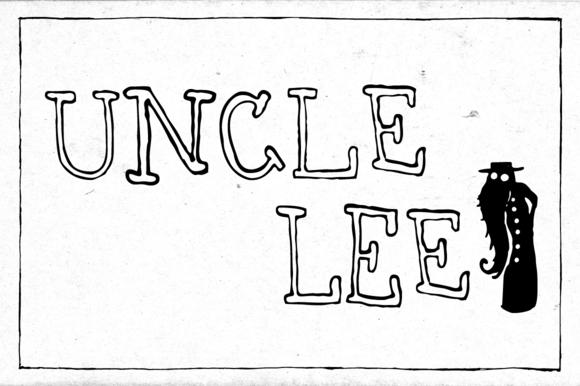 Uncle Lee Outline Font