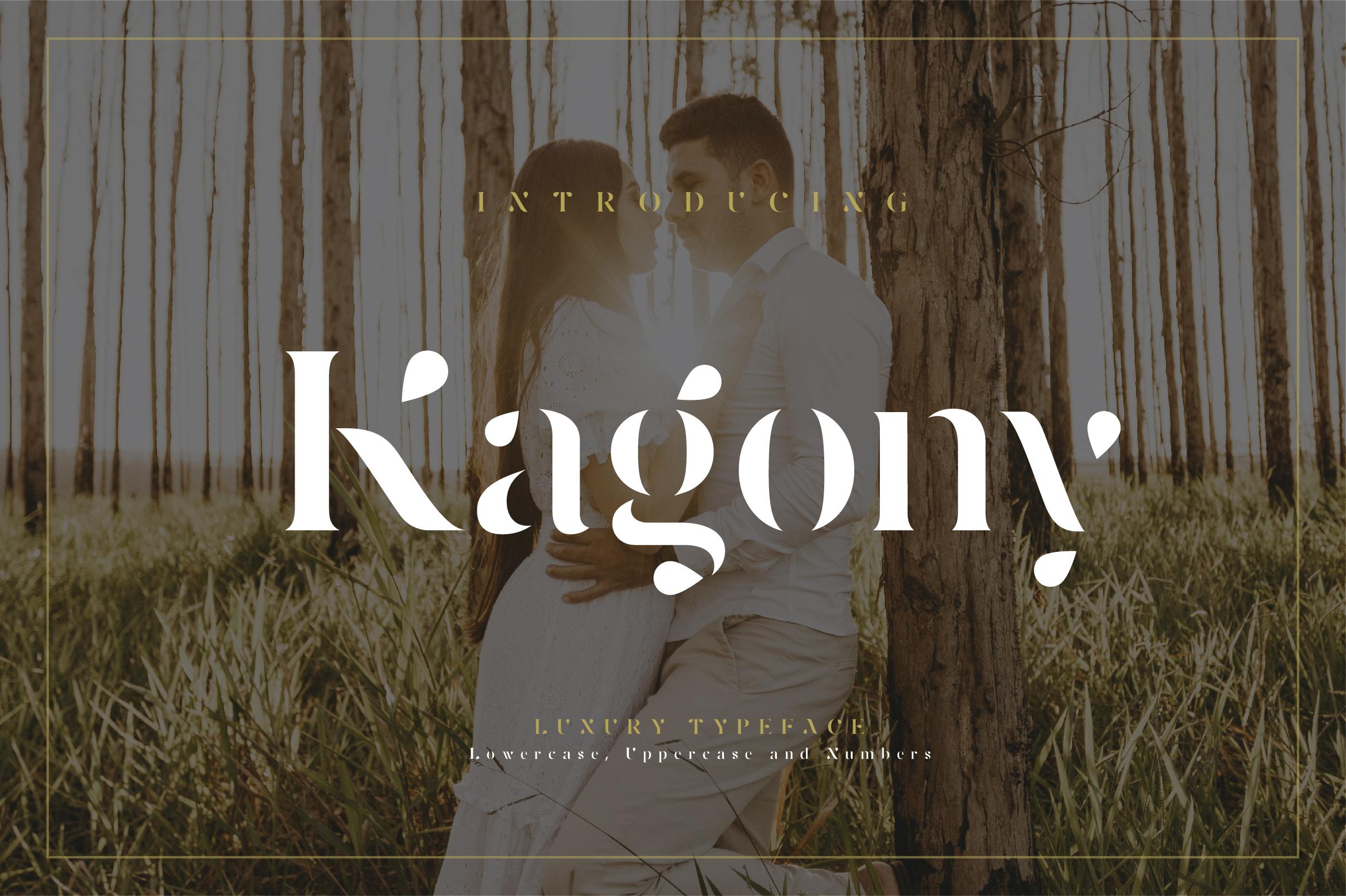 Kagony Font