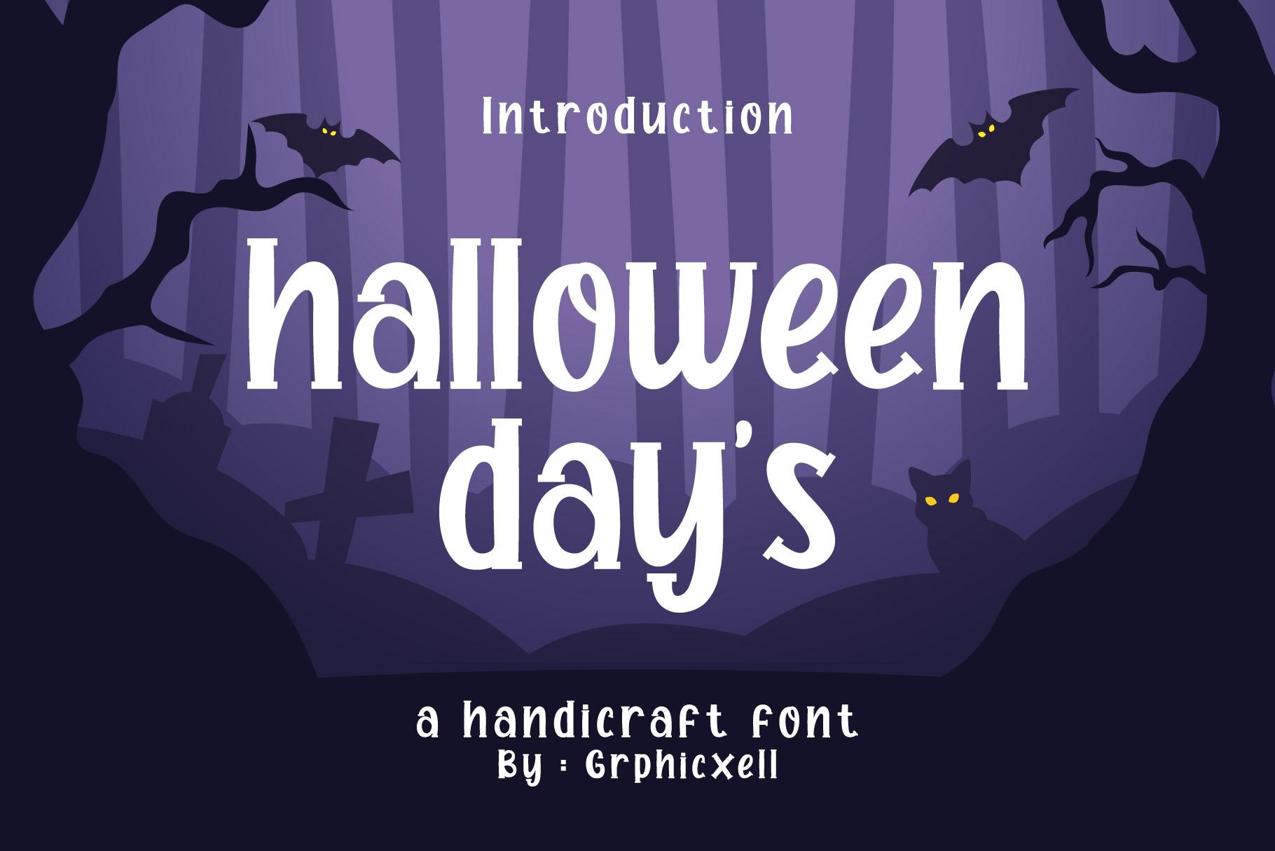 Halloween Day's Font