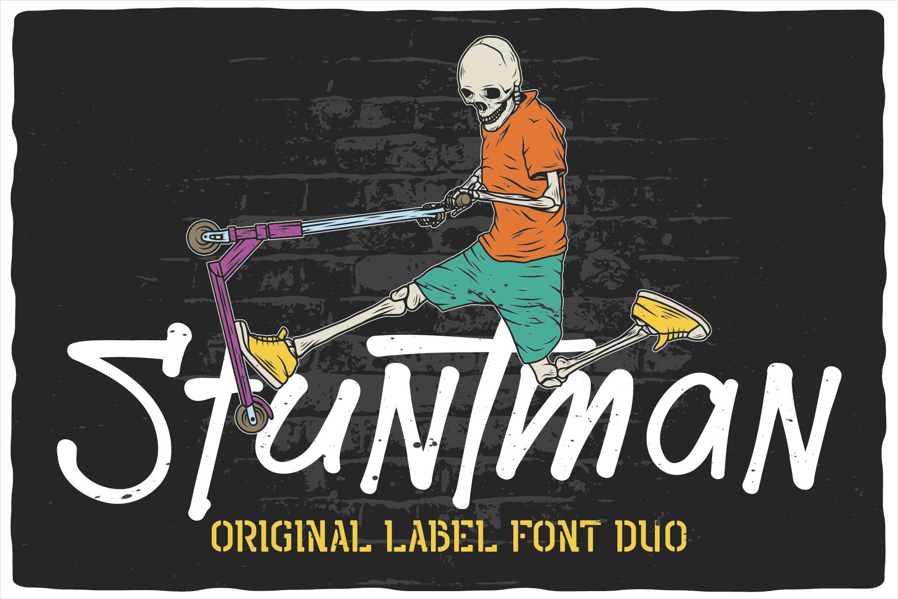 Stuntman Font