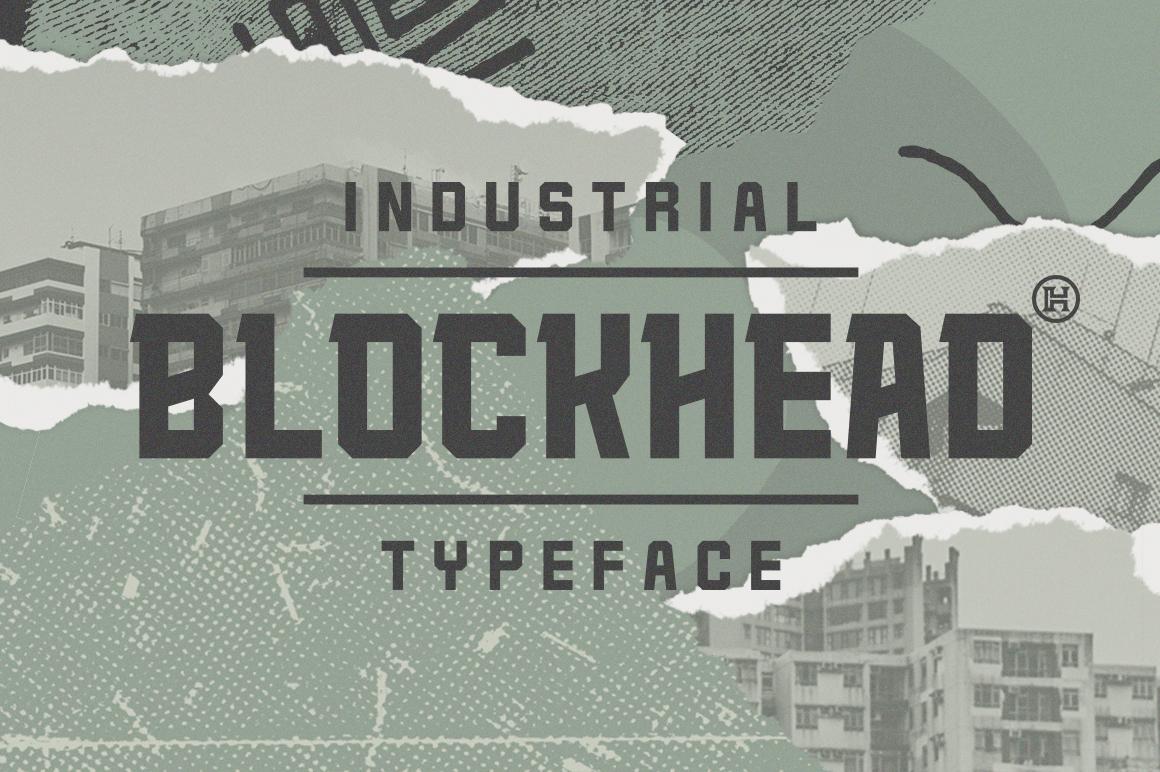 Blockhead Font
