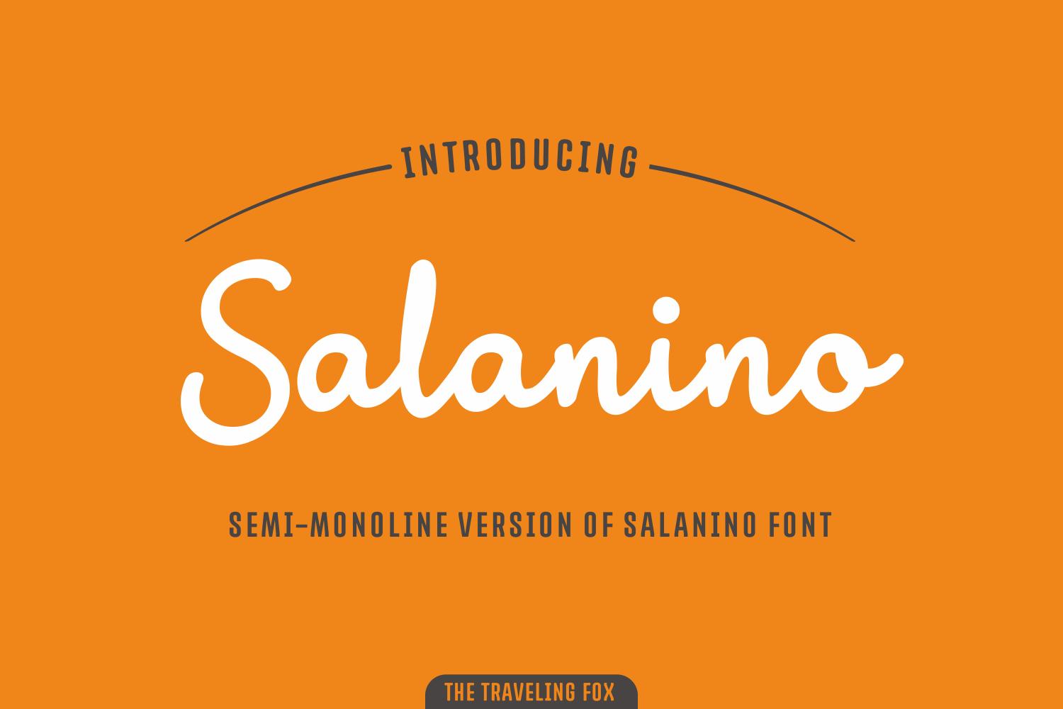Salanino Mono Font