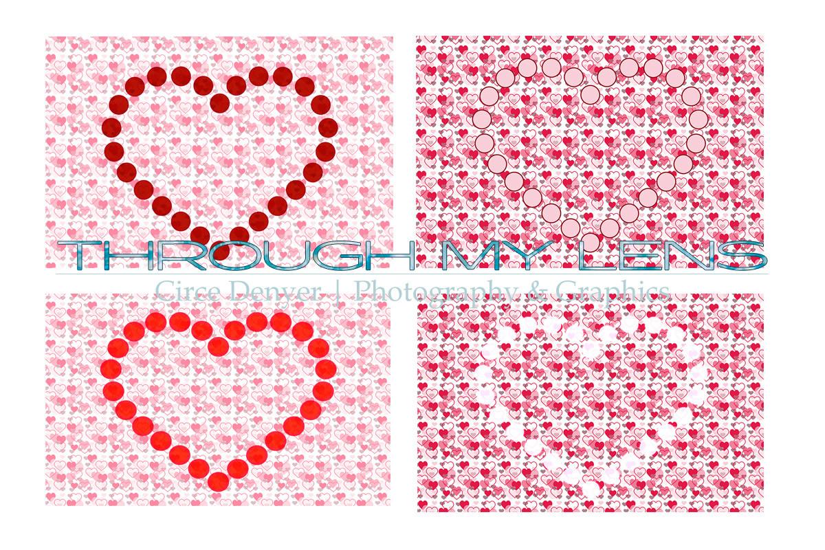 Valentine Freebie Hearts and Circles