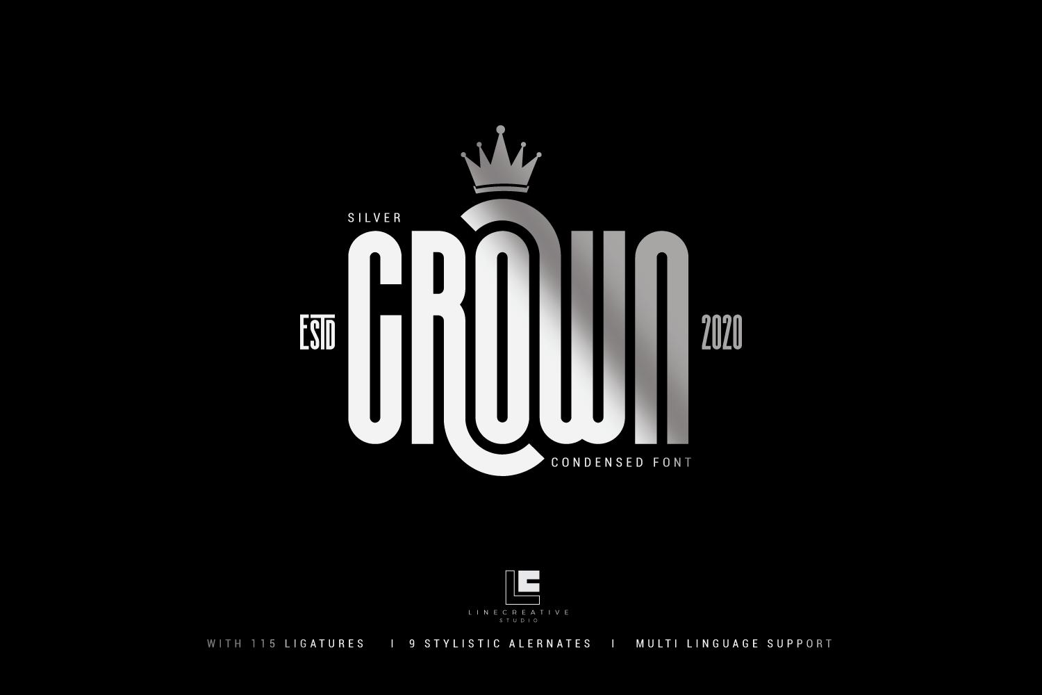 Silvel Crown Font