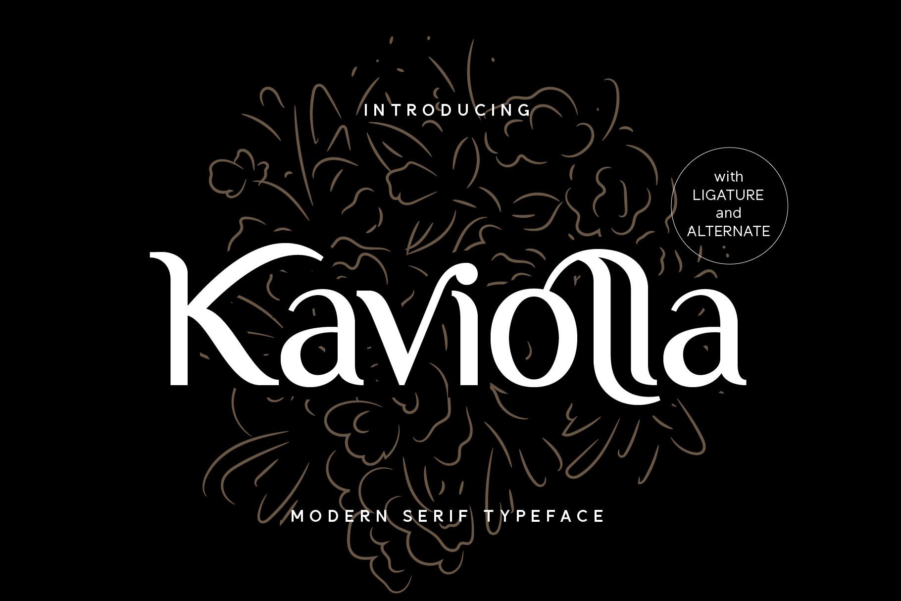 Kaviolla Font