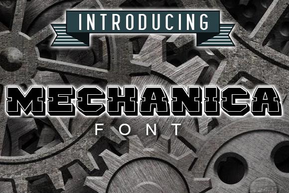 Mechanica Font