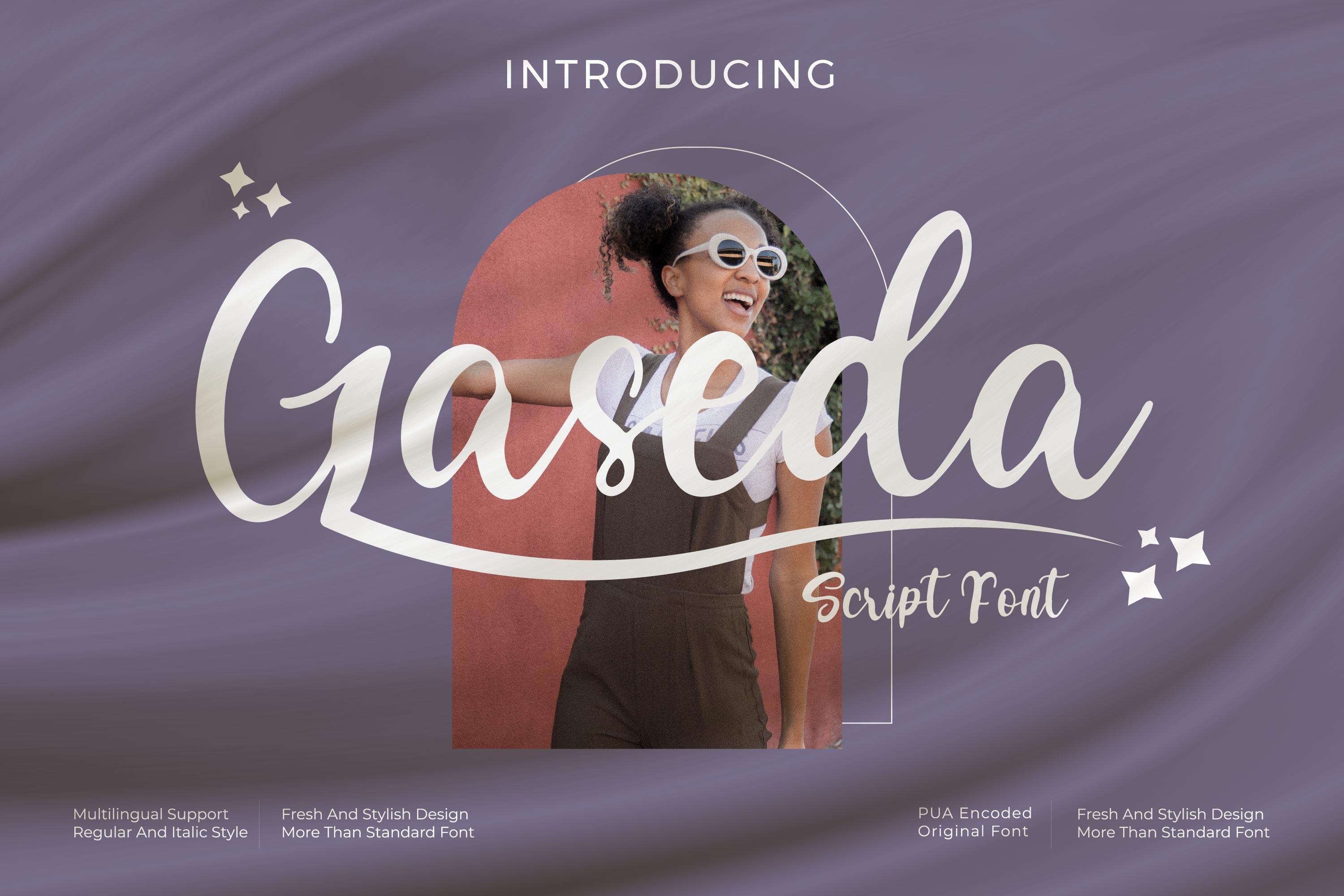 Gaseda Font