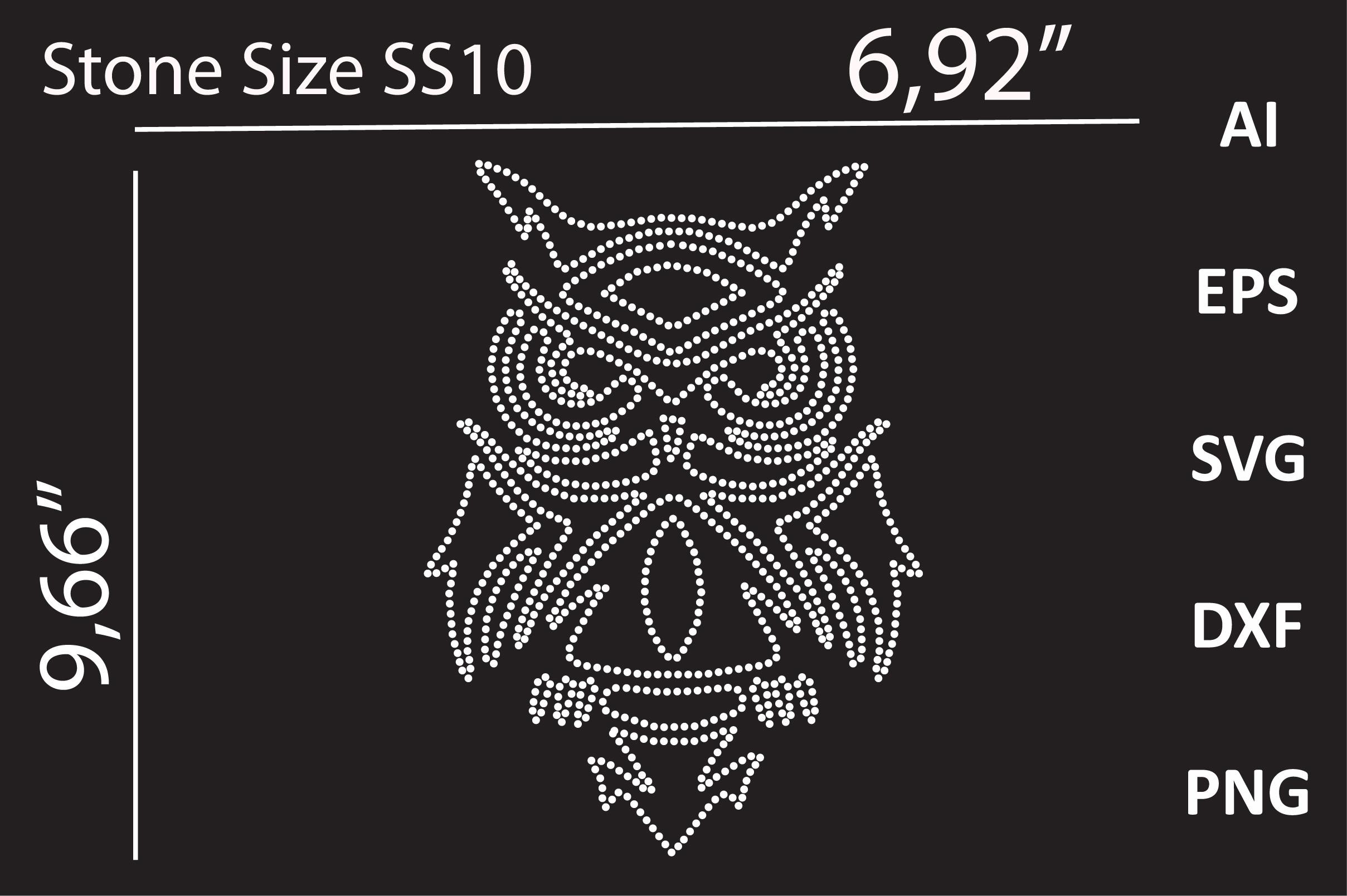 OWL RHINESTONE TEMPLATE DESIGN