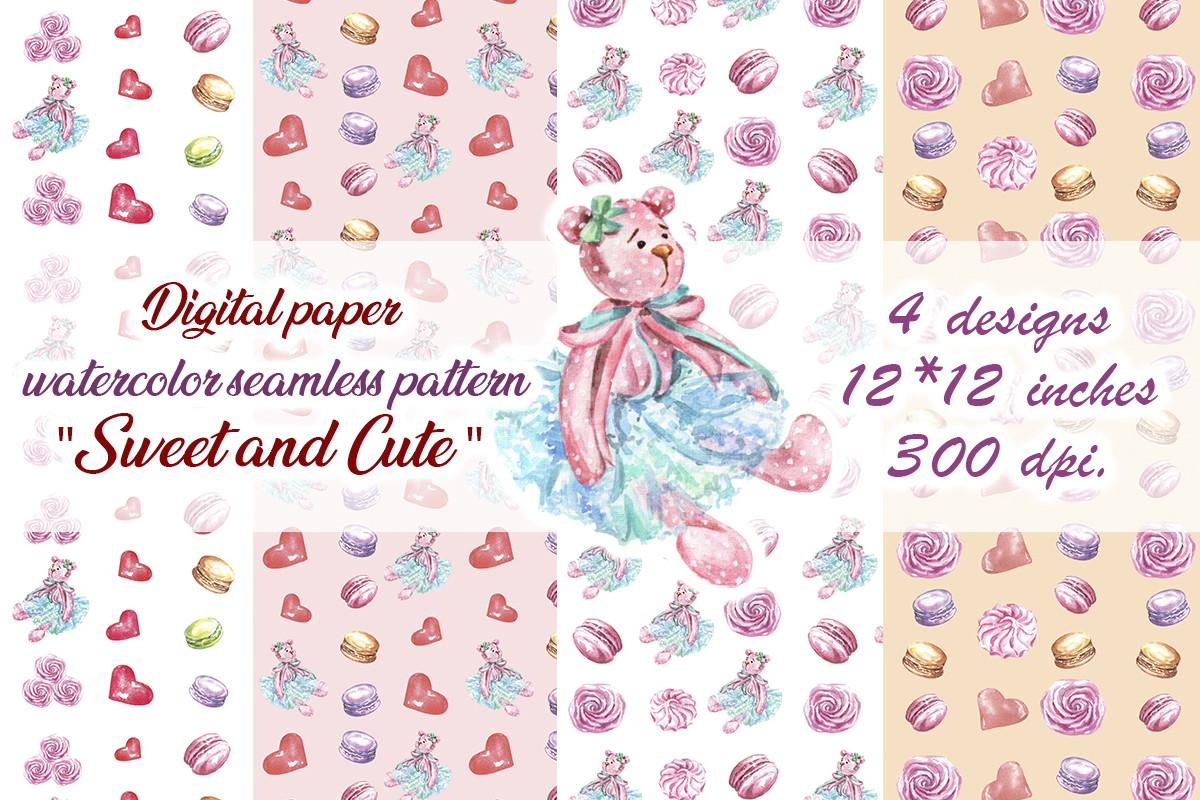 Valentine Sweet Cute Seamless Pattern