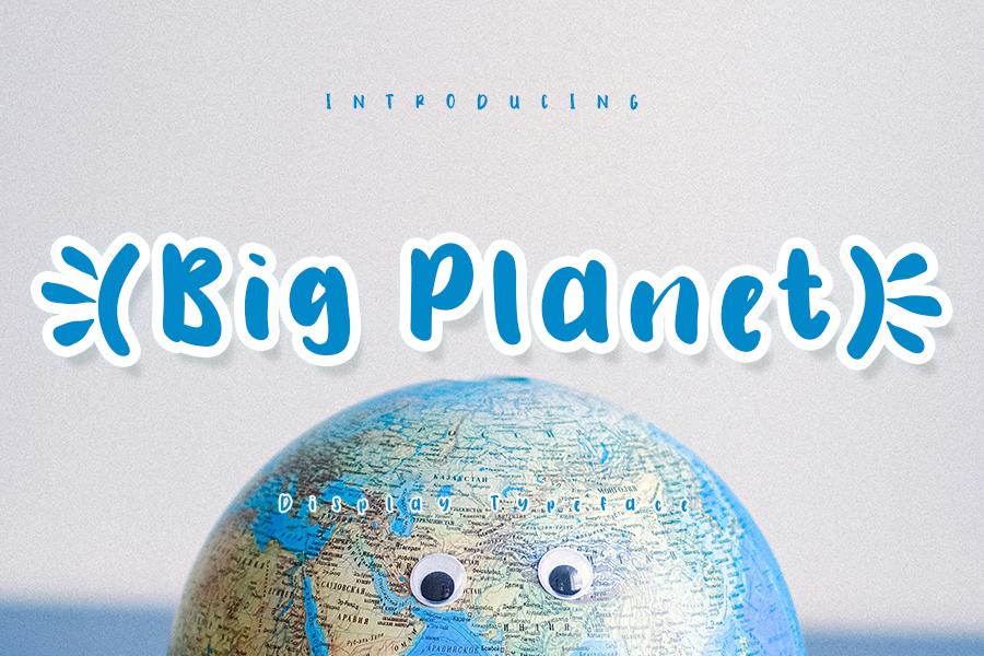 Big Planet Font