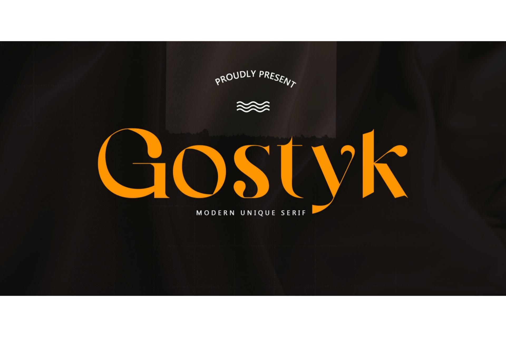 Gostyk Font