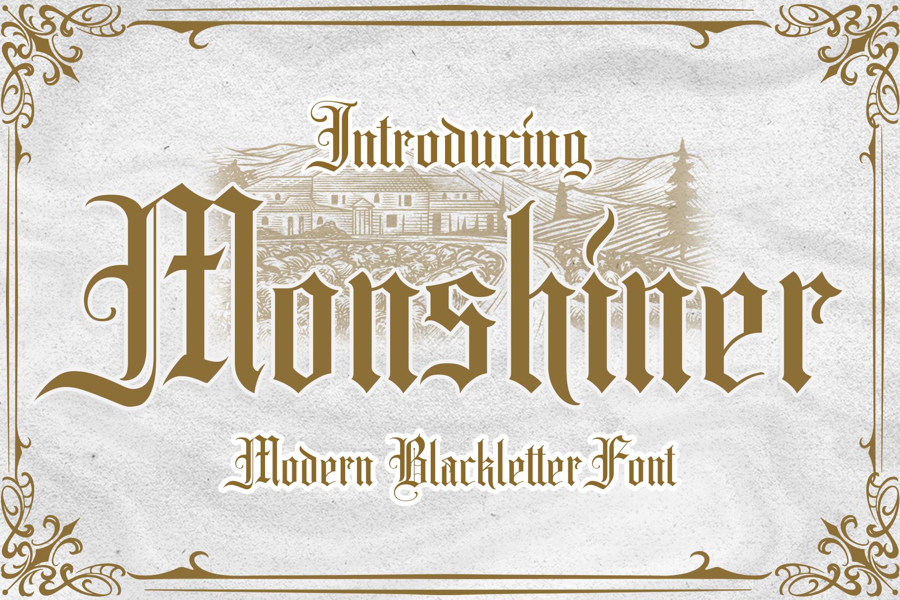 Monshiner Font