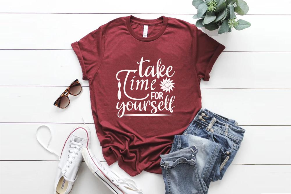 Strong Woman Svg Design, Take Time for