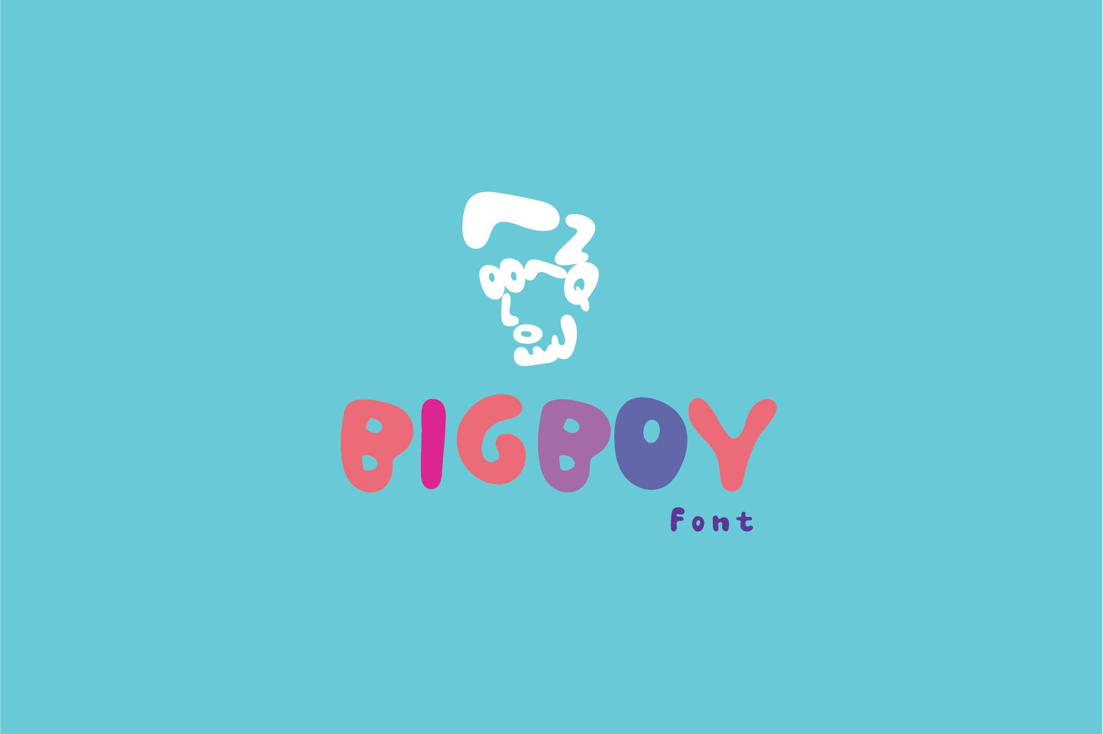 Big Boy Font