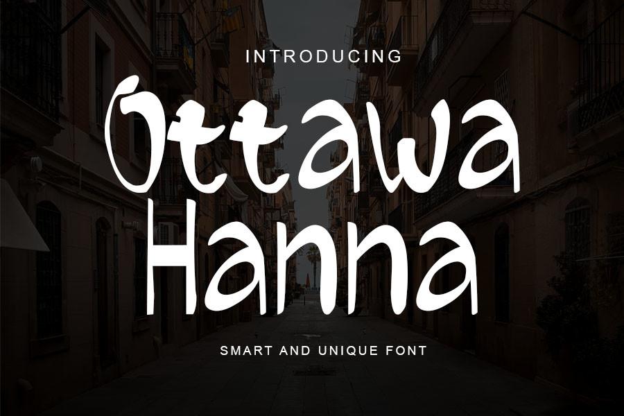 Ottawa Hanna Font