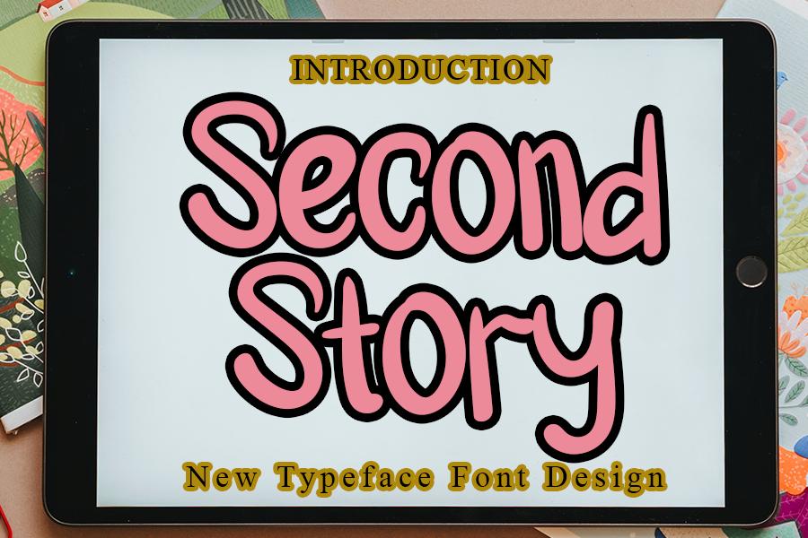 Second Story Font