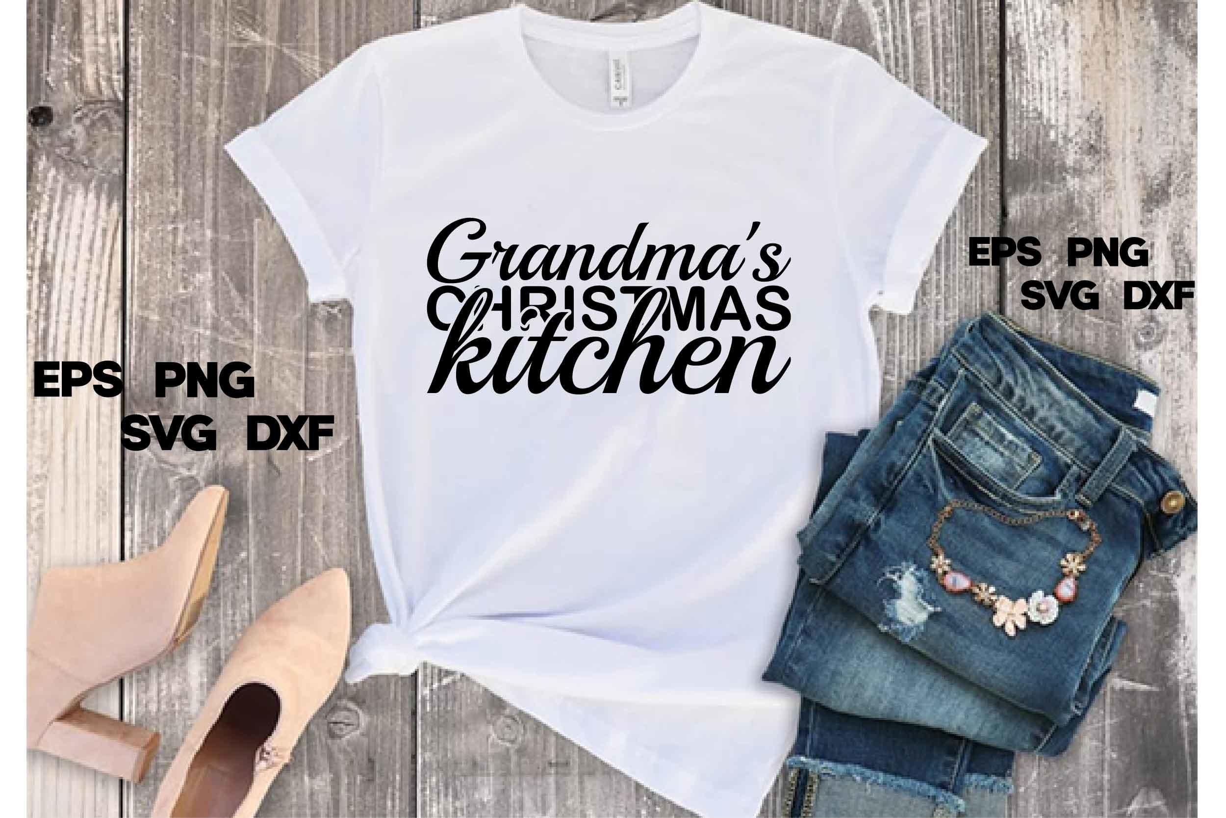 Potholder Svg Design, Grandma's Christma