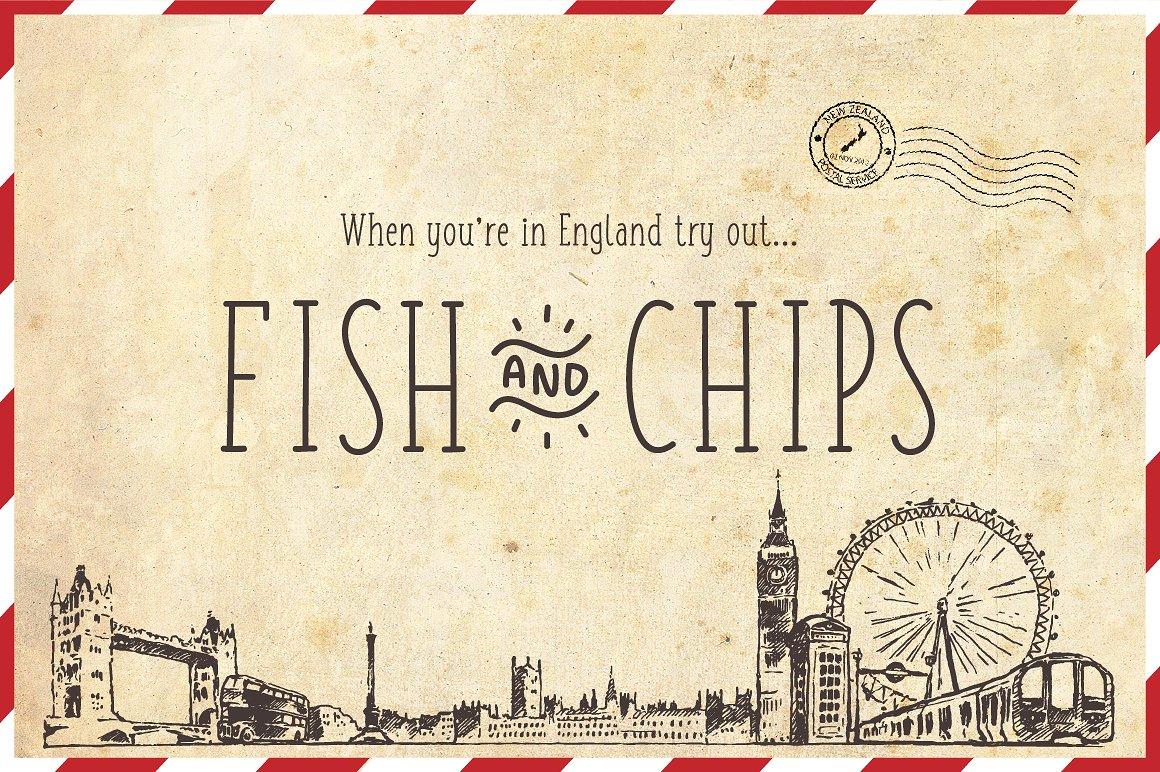 Fish and Chips Font
