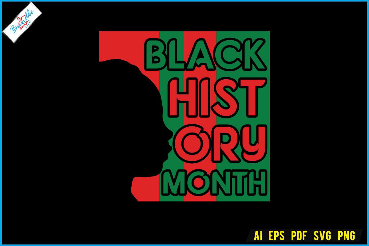 Black History T-Shirt Design