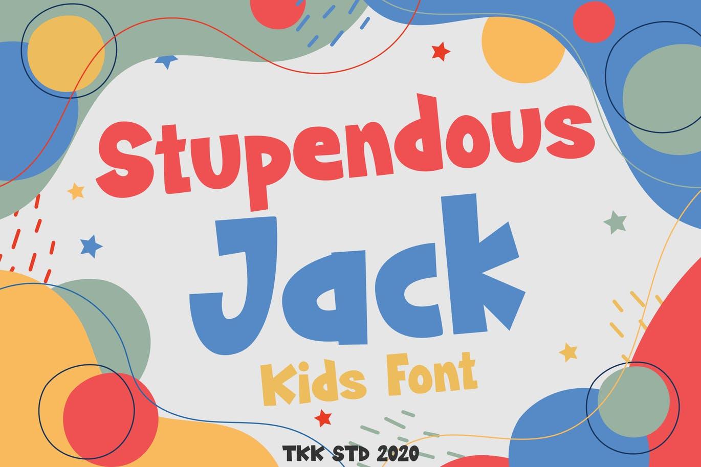 Stupendous Jack Font