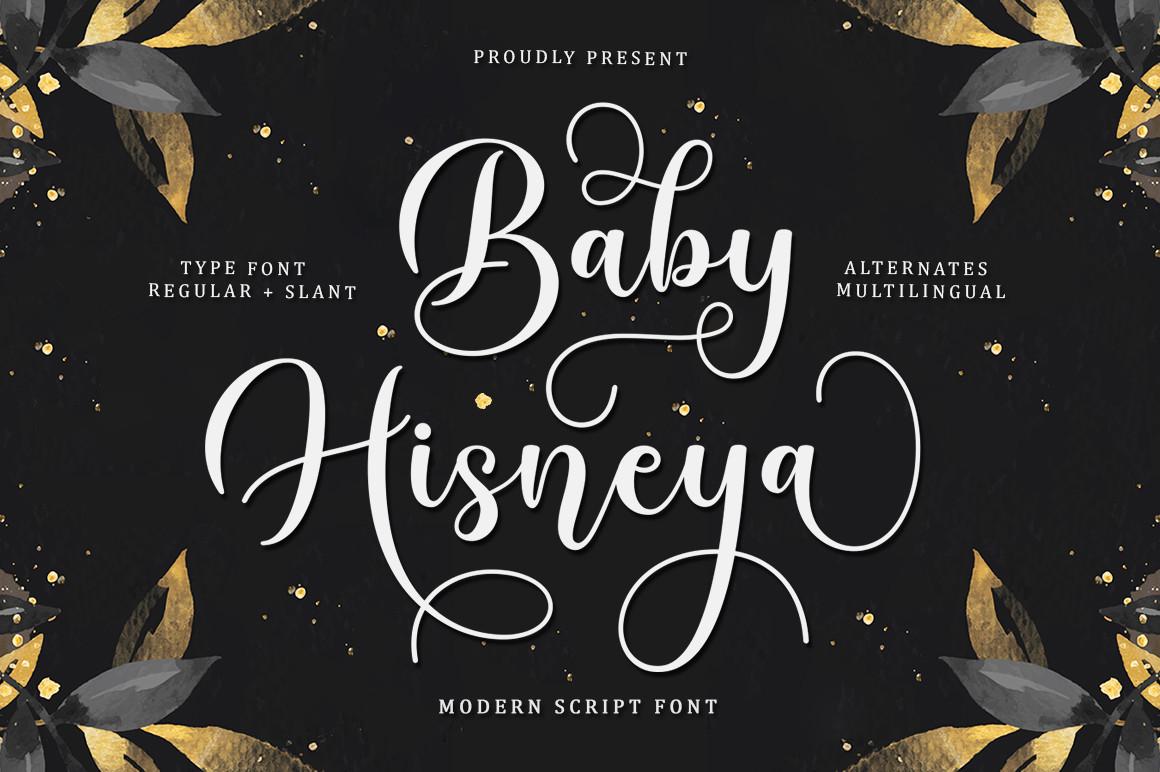 Baby Hisneya Font