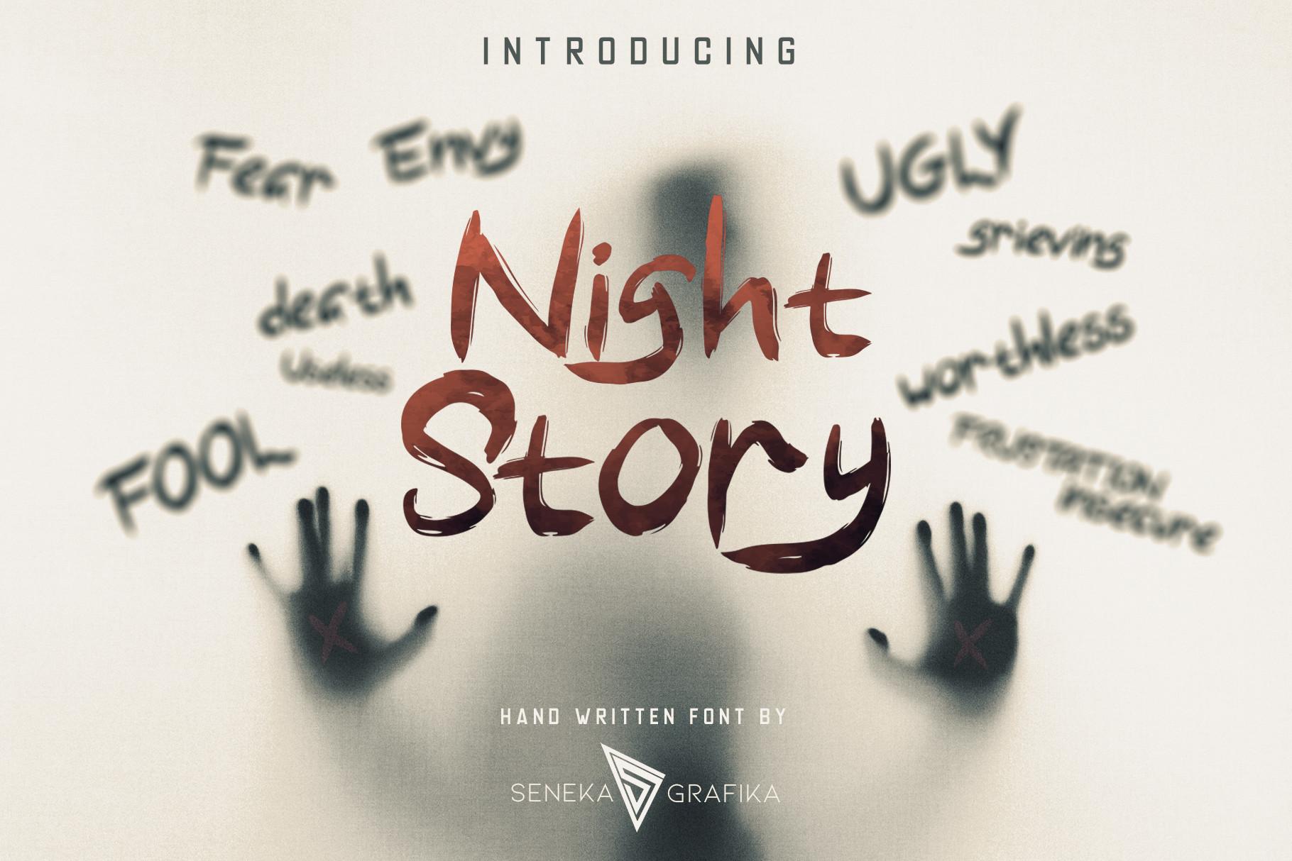 NIght Story Font