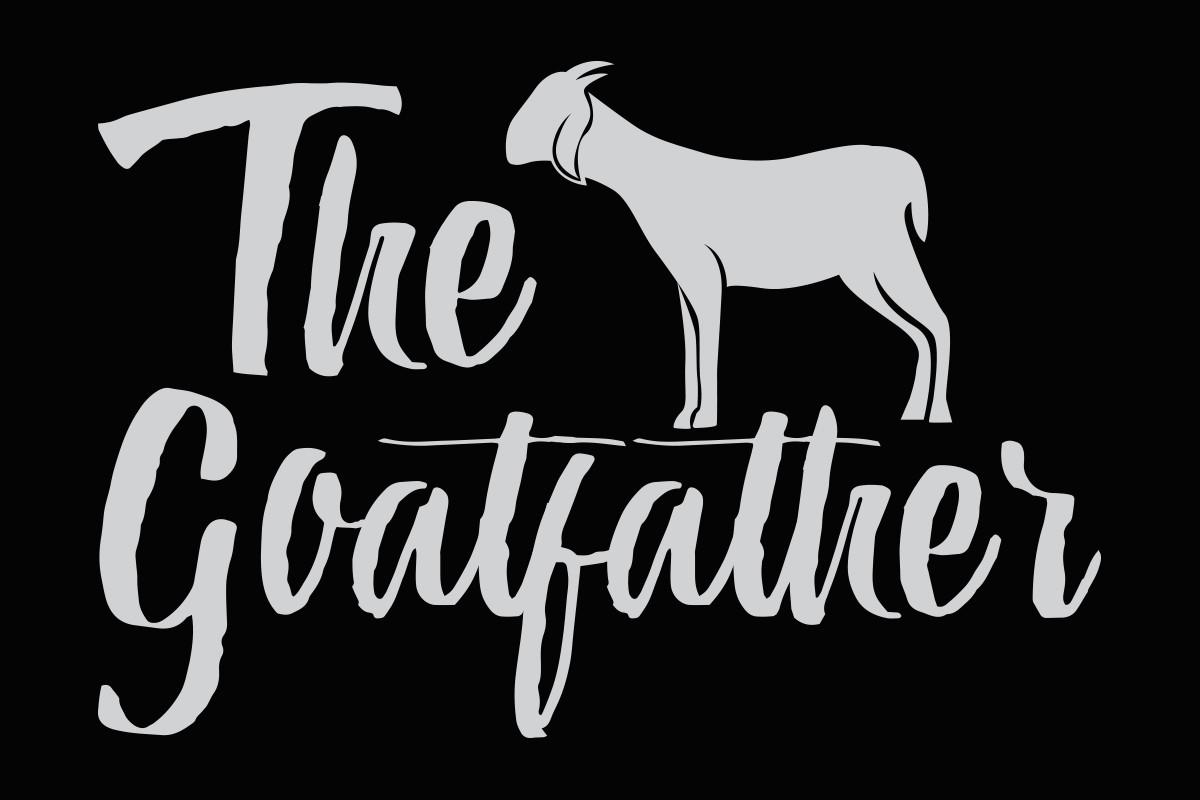 The Goat Father T-shirt Design