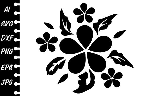 Stencil Flower