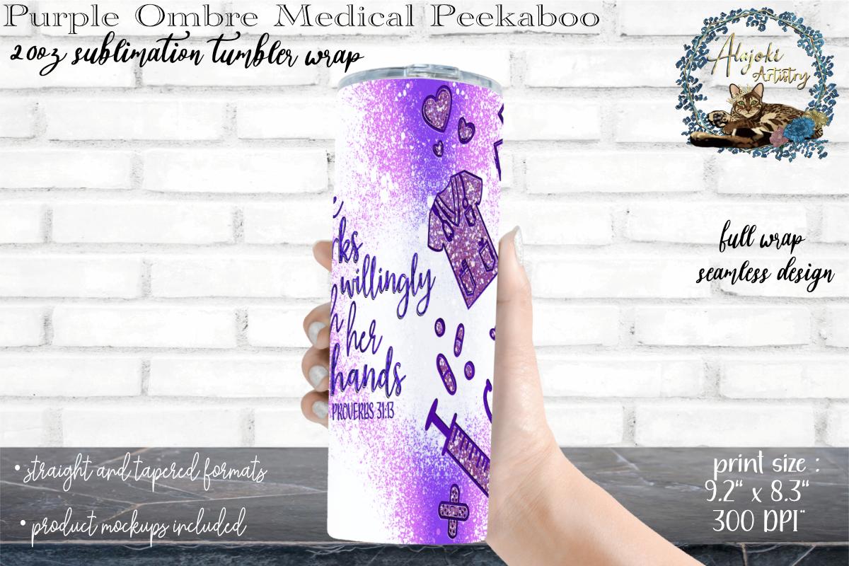 Doctor Medical Sublimation Tumbler Wrap