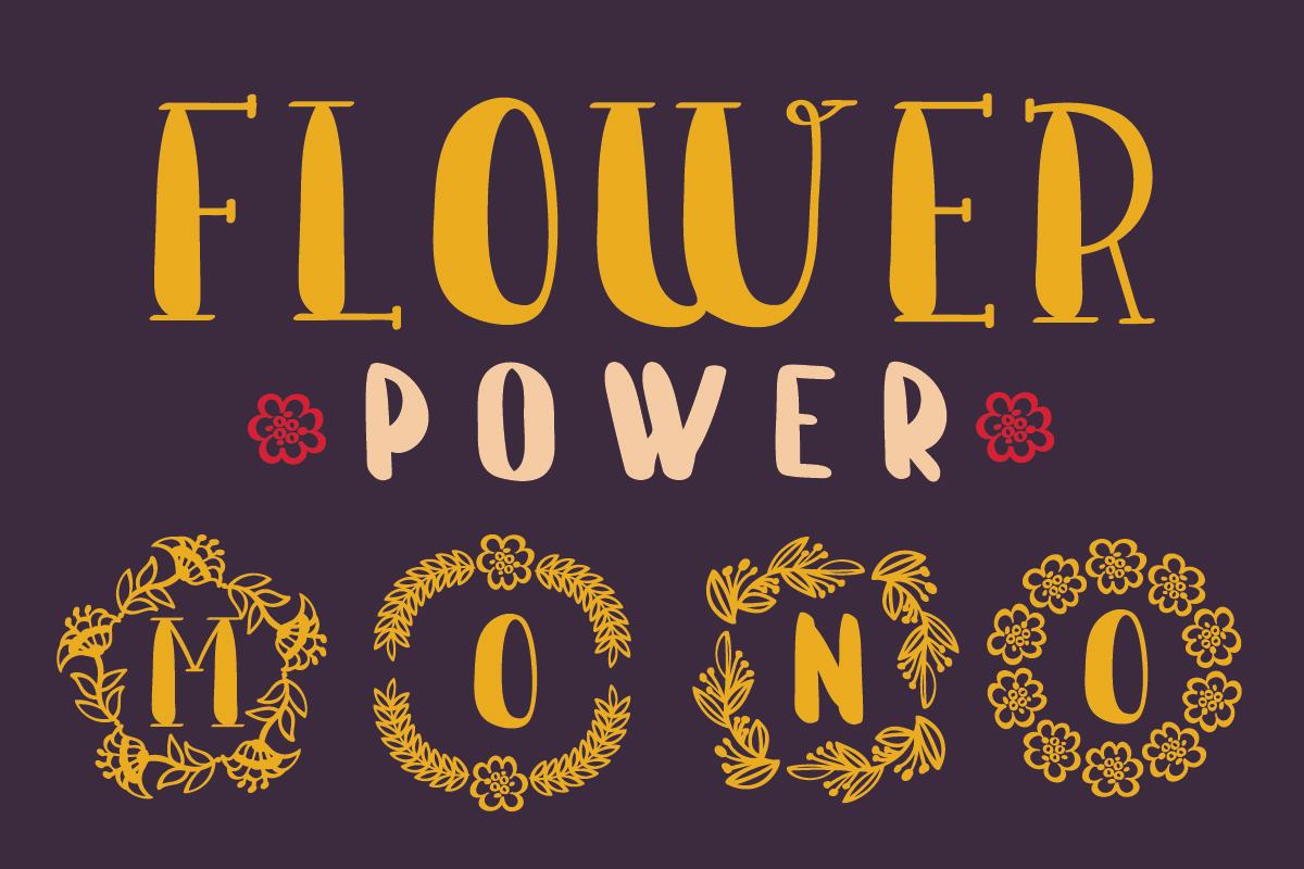 Flower Power Font