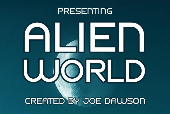 Alien World Font