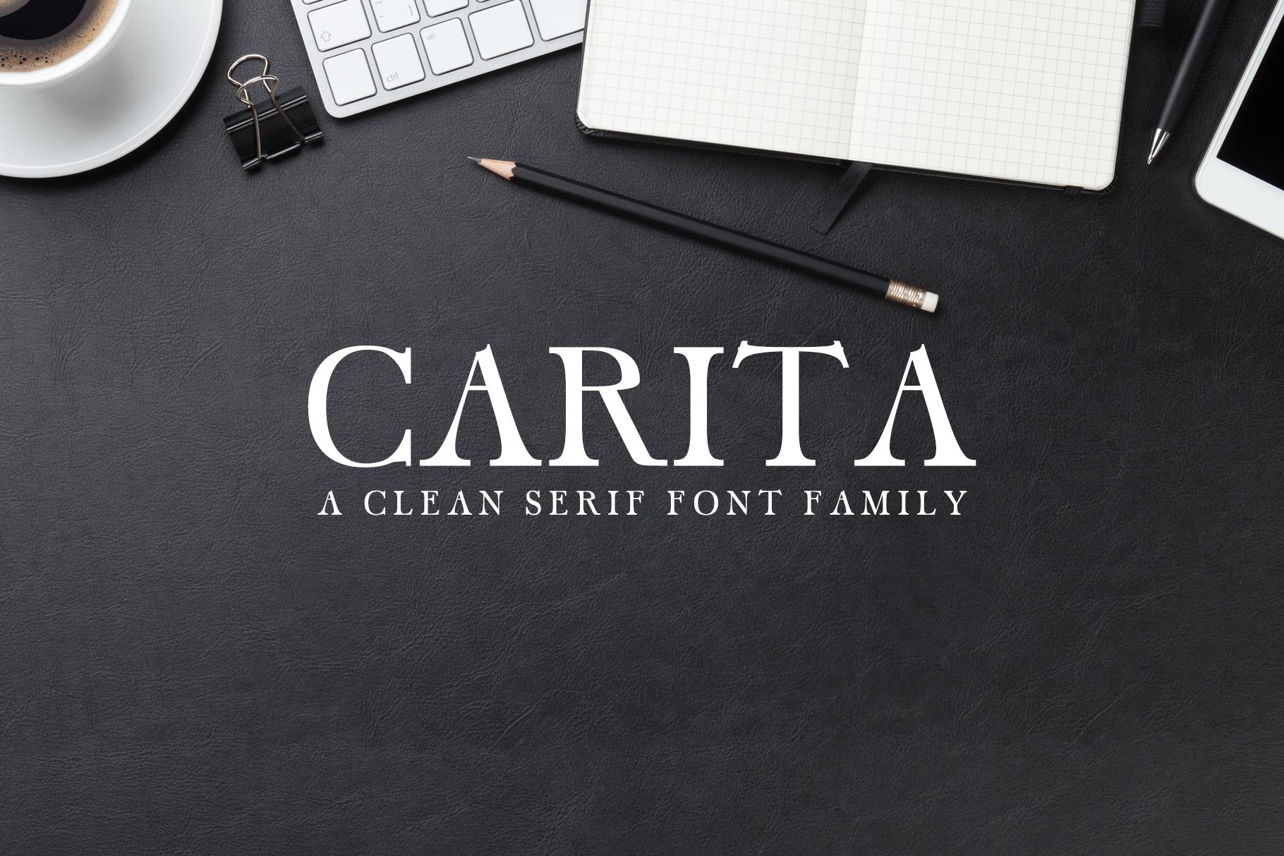 Carita Family Font