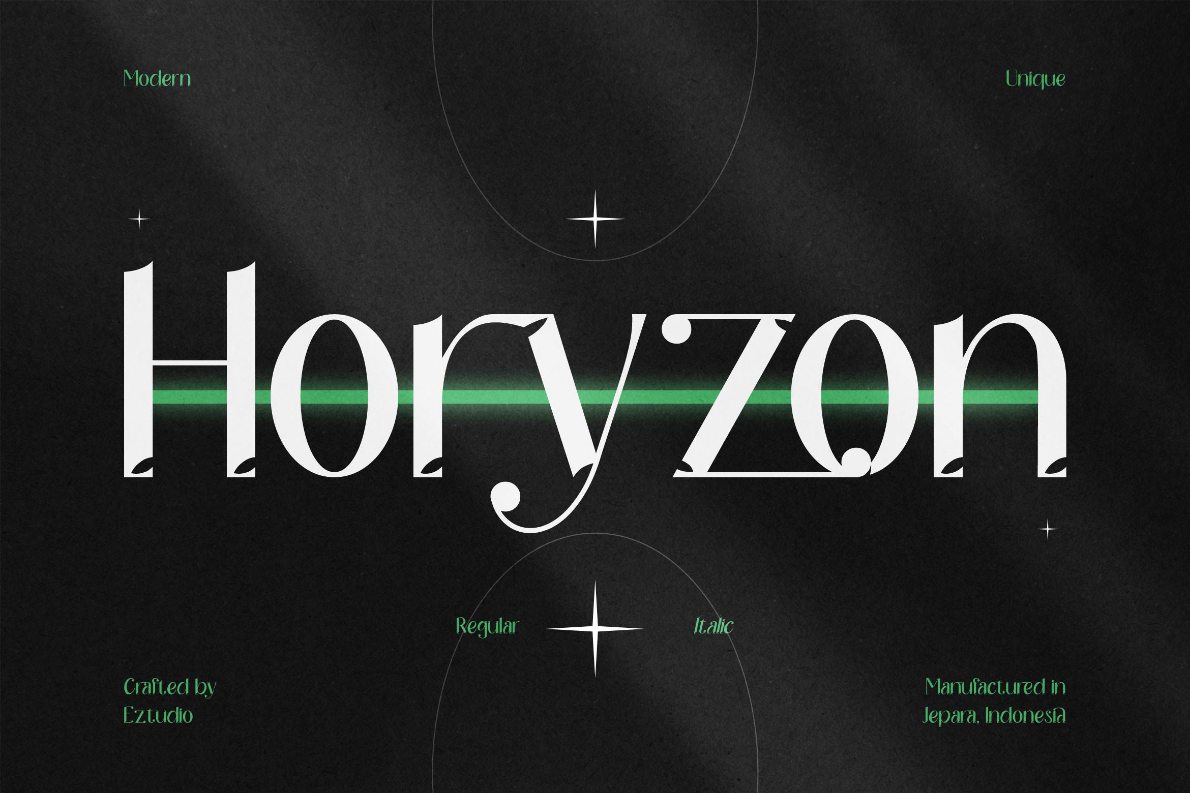 Horyzon Font