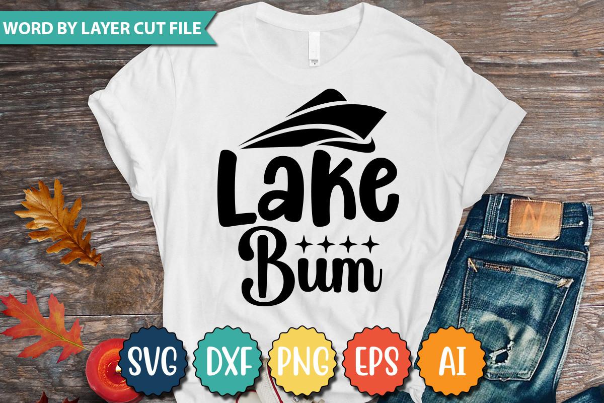 Lake Bum Svg