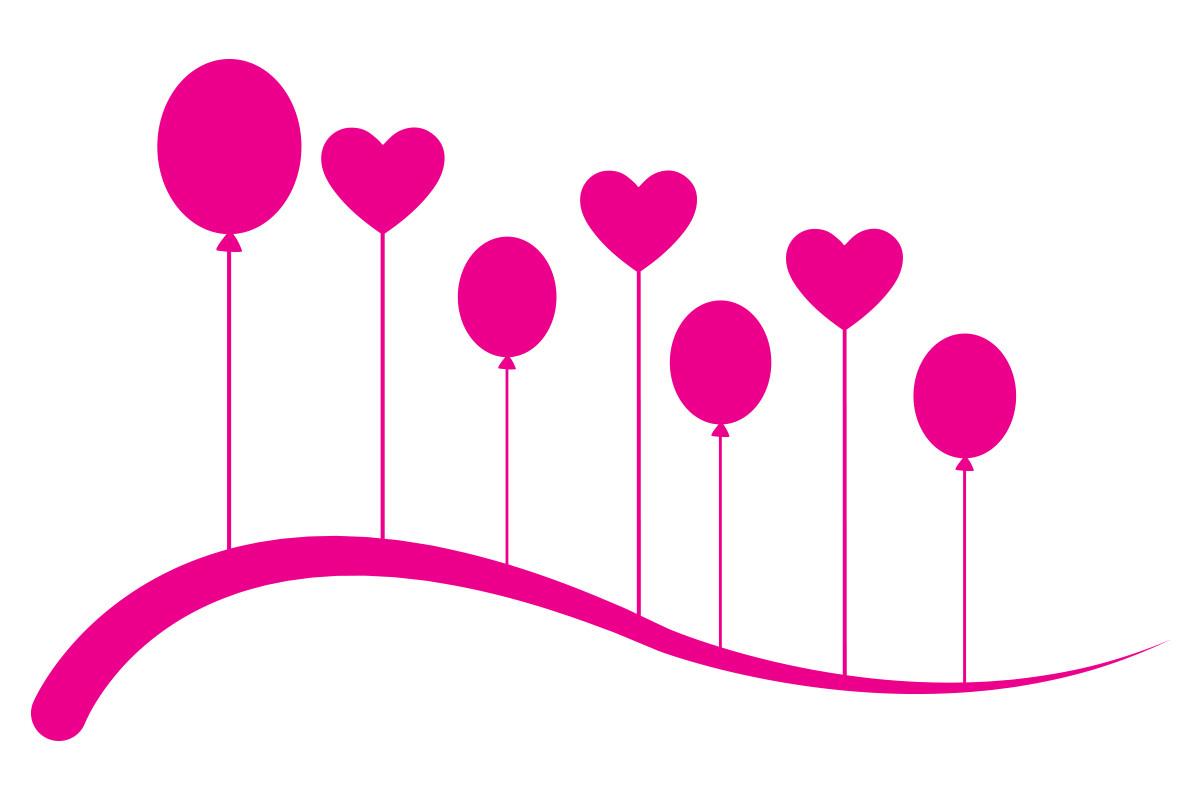 Love Balloon Vector