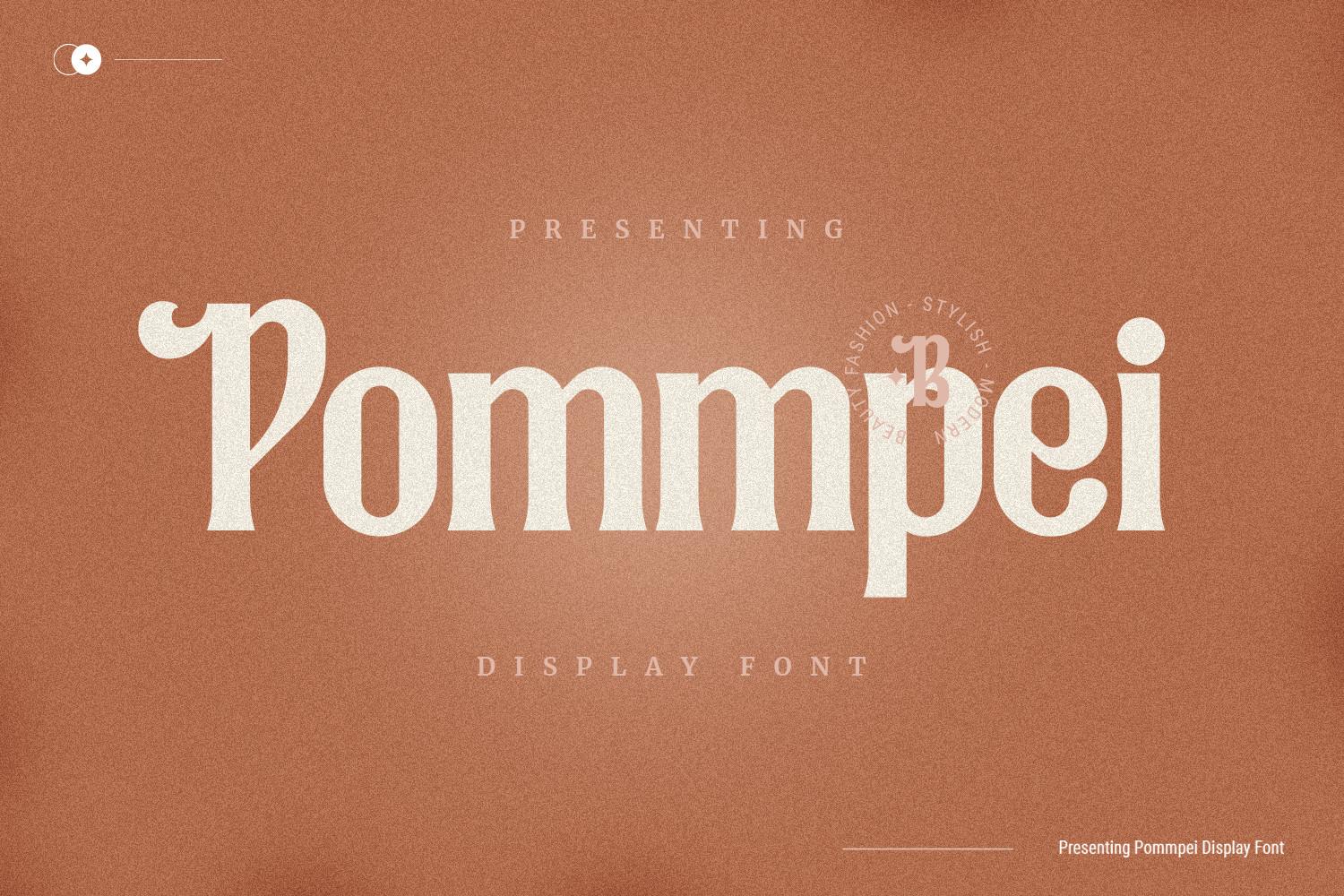Pommpei Font