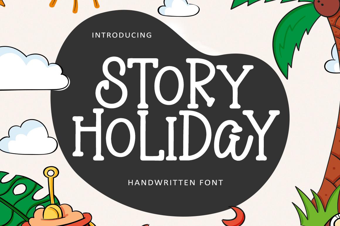 Story Holiday Font