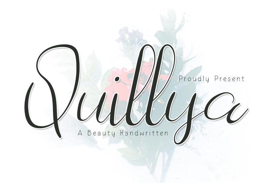 Quillya Font
