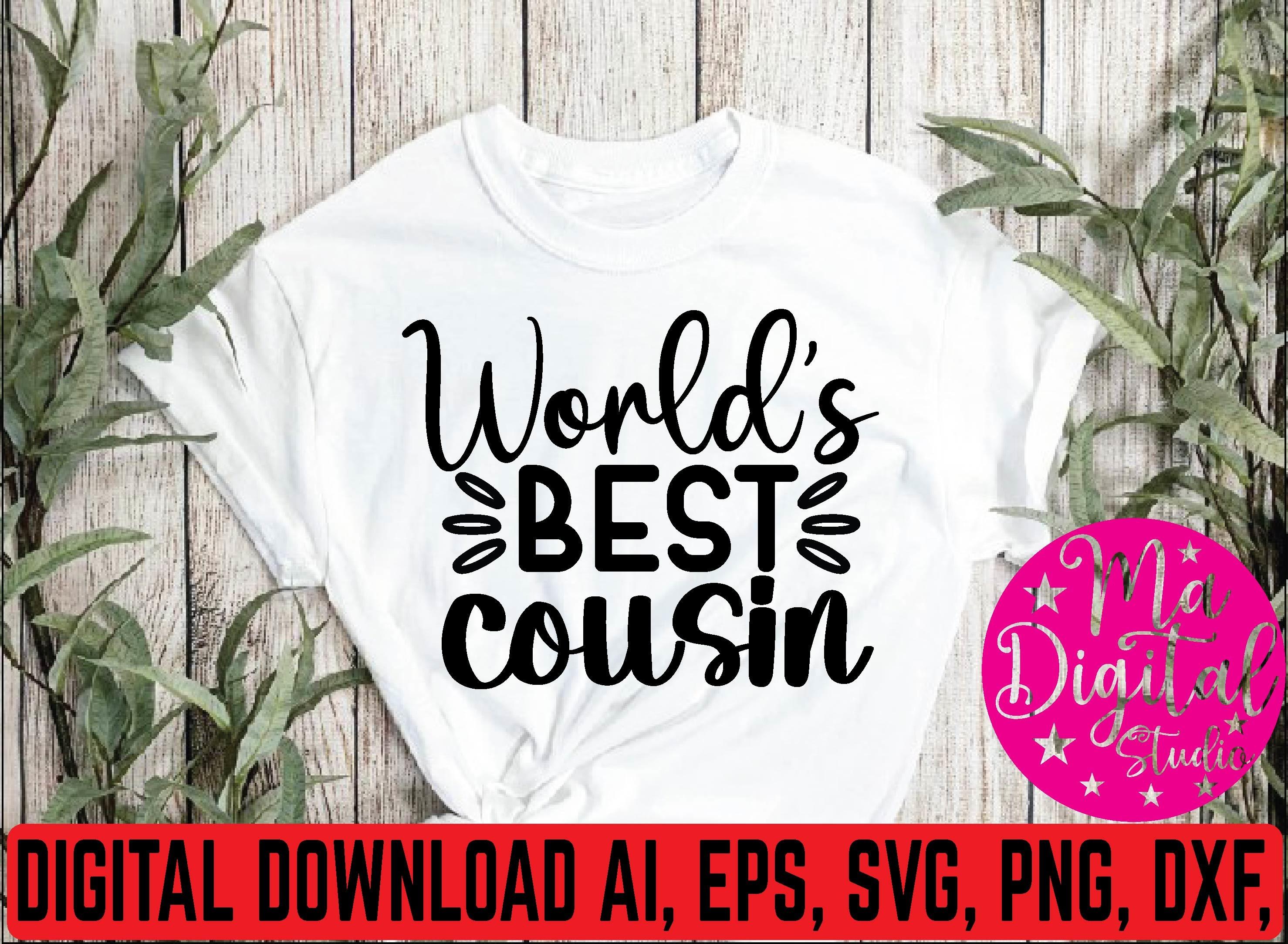 World’s Best Cousin Svg